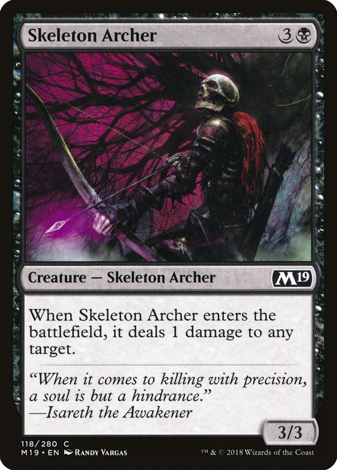 Skeleton Archer (118) (Core Set 2019)