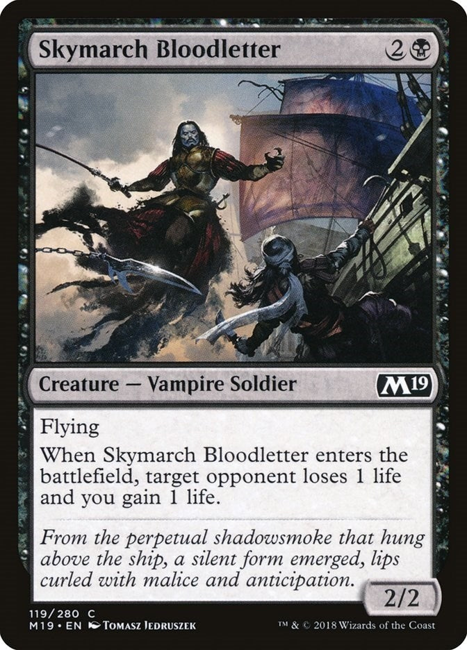 Skymarch Bloodletter (119) (Core Set 2019)
