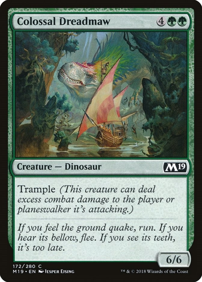 Colossal Dreadmaw (172) (Core Set 2019)