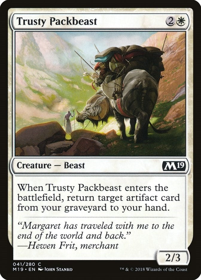 Image for Trusty Packbeast (41) - Magic: The Gathering