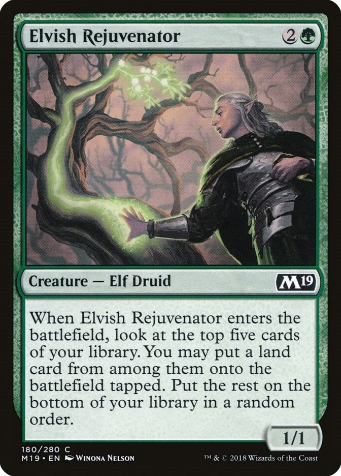 Elvish Rejuvenator (180) (Core Set 2019)