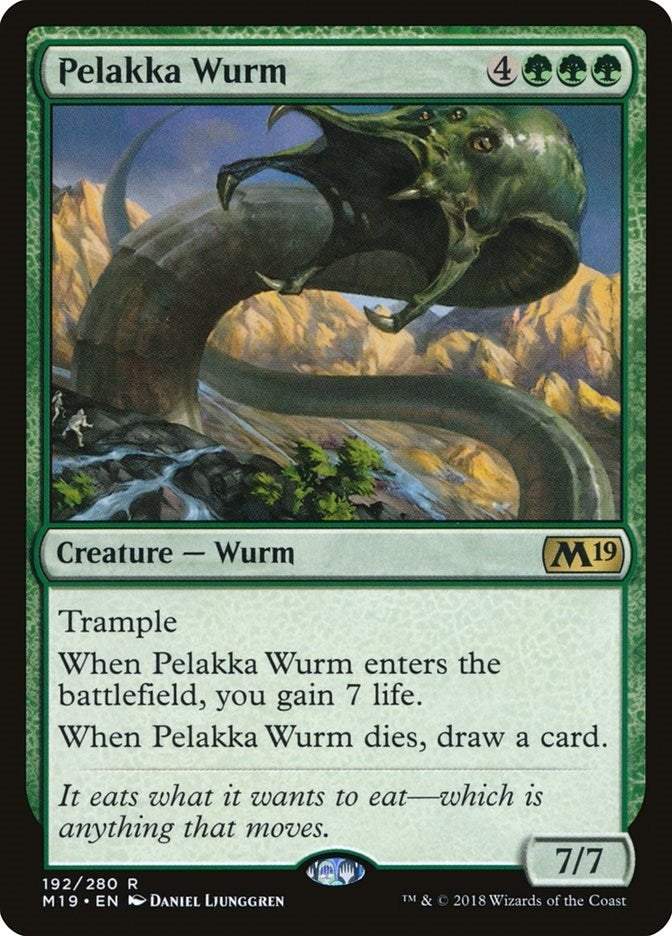 Pelakka Wurm (192) (Core Set 2019)