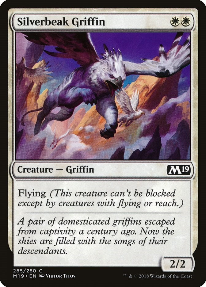 Silverbeak Griffin (285) (Core Set 2019)