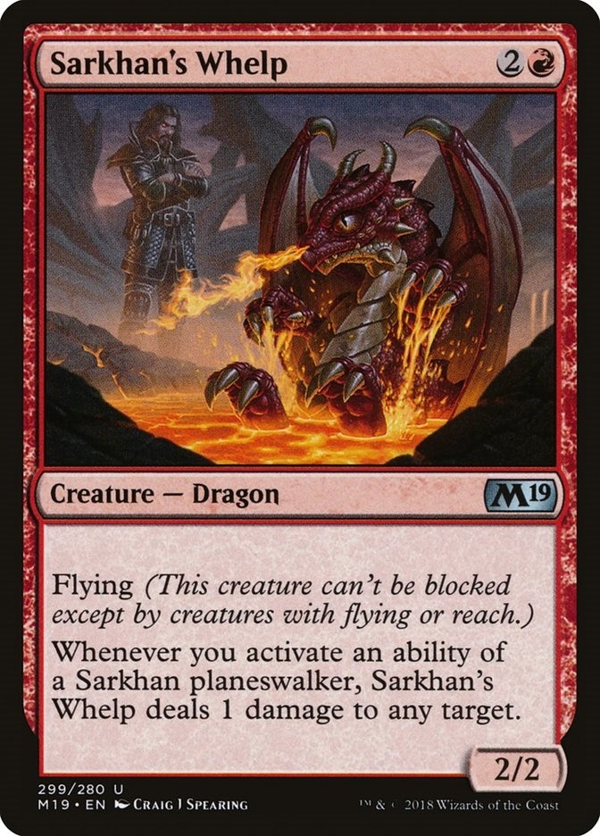 Sarkhan's Whelp (299) (Core Set 2019)