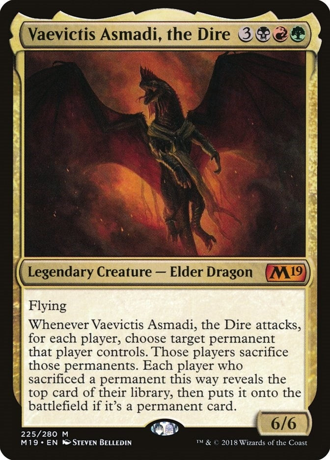 Image for Vaevictis Asmadi, the Dire (225) - Magic: The Gathering