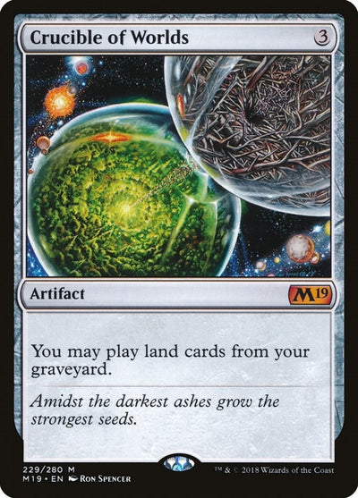 Crucible of Worlds (229) (Core Set 2019)