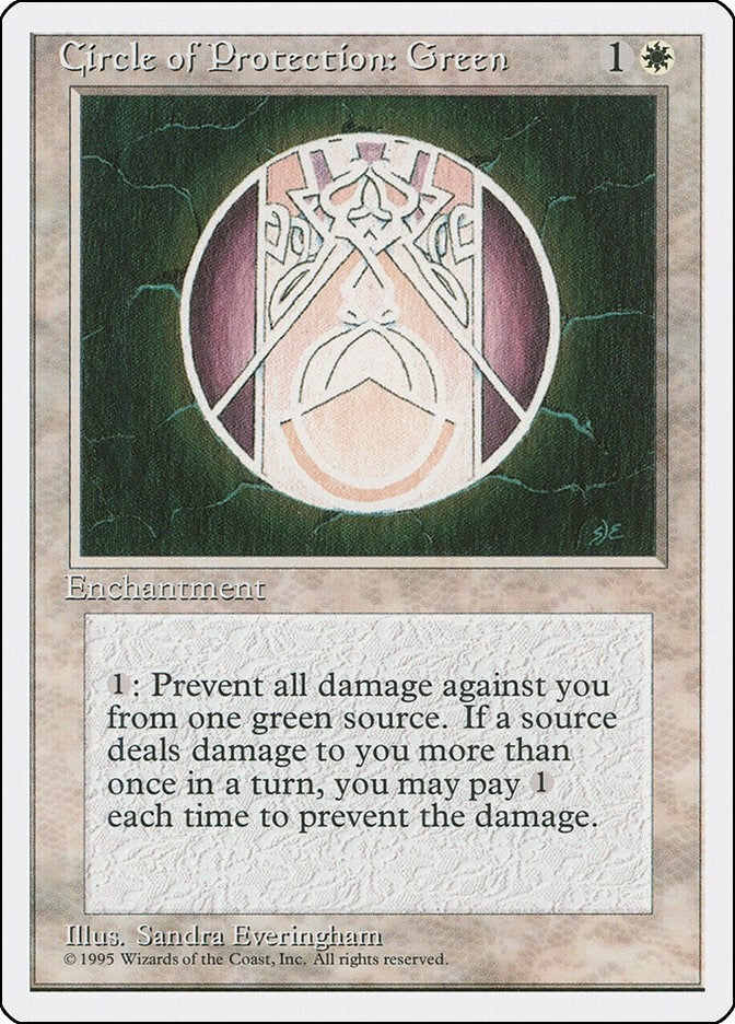 Circle of Protection: Green (Fourth Edition)