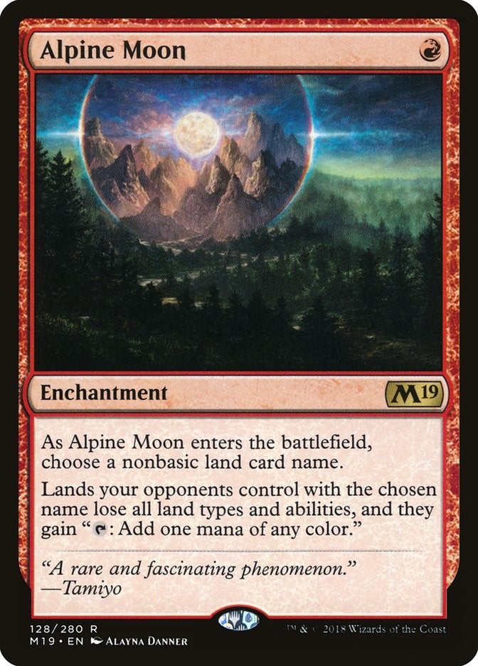 Alpine Moon (128) (Core Set 2019)