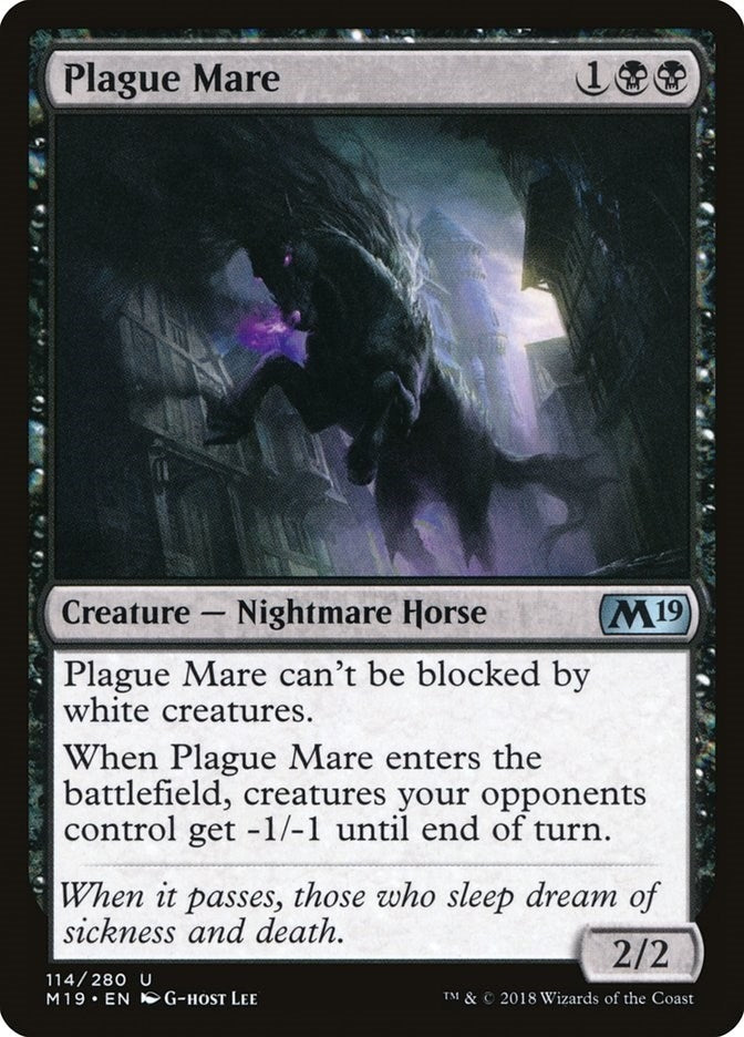 Plague Mare (114) (Core Set 2019)
