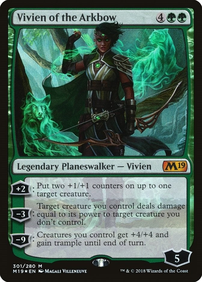 Vivien of the Arkbow (301) (Core Set 2019)