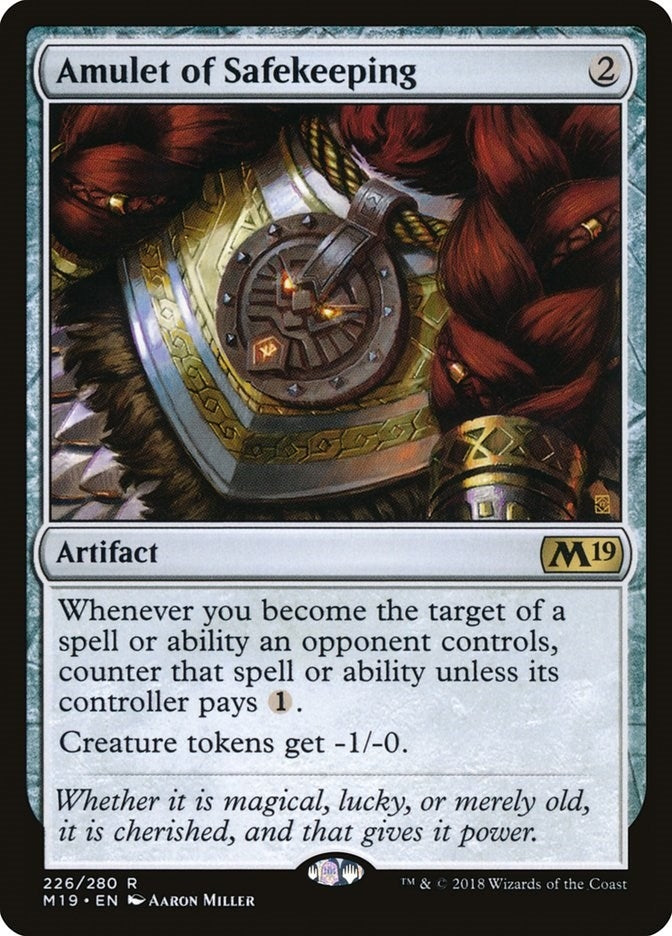 Amulet of Safekeeping (226) (Core Set 2019)