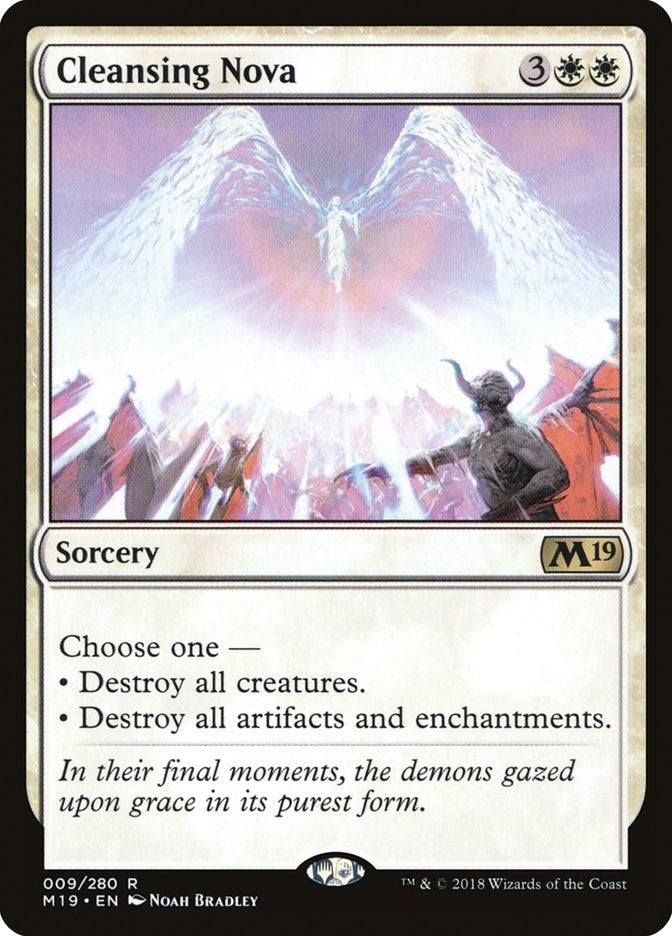 Cleansing Nova (9) (Core Set 2019)