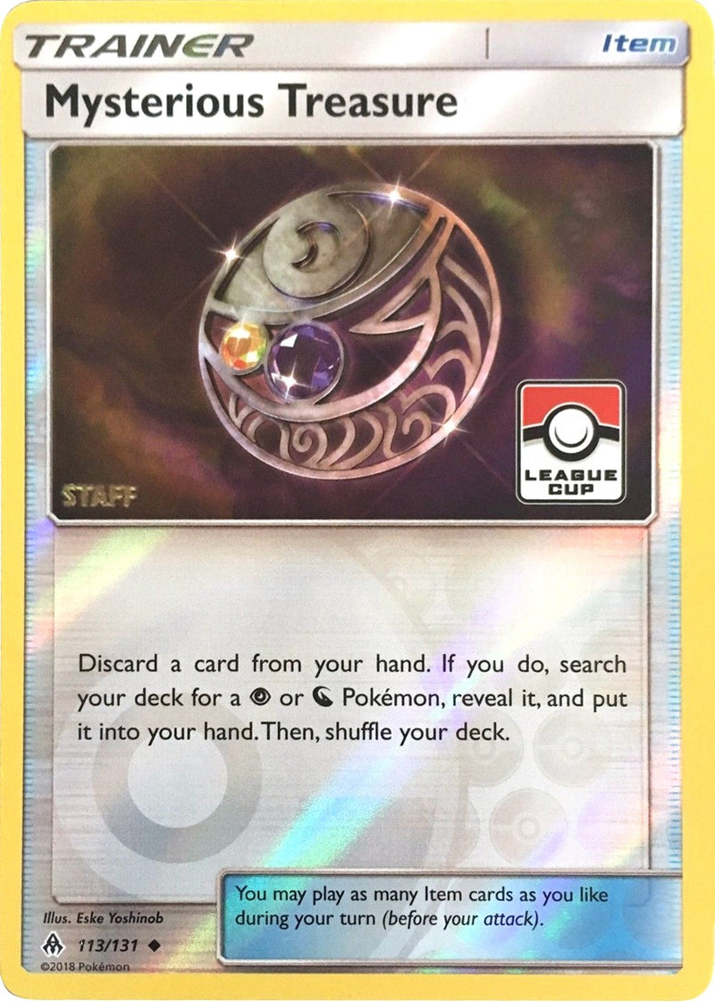Image for Mysterious Treasure - 113/131 (League Cup) [Staff] (113/131) (League & Championship Cards) - Pokemon