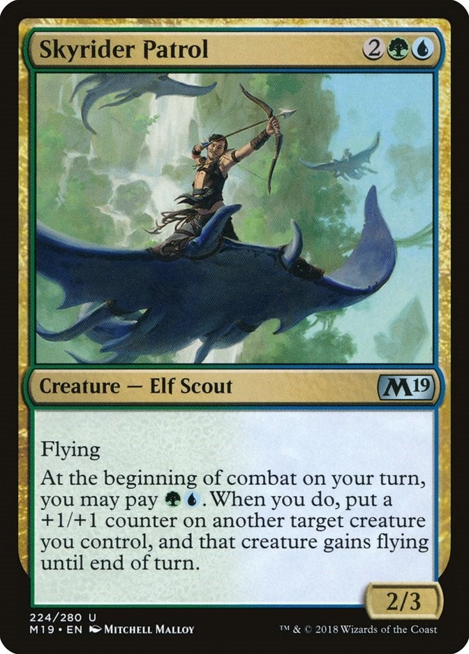Skyrider Patrol (224) (Core Set 2019)