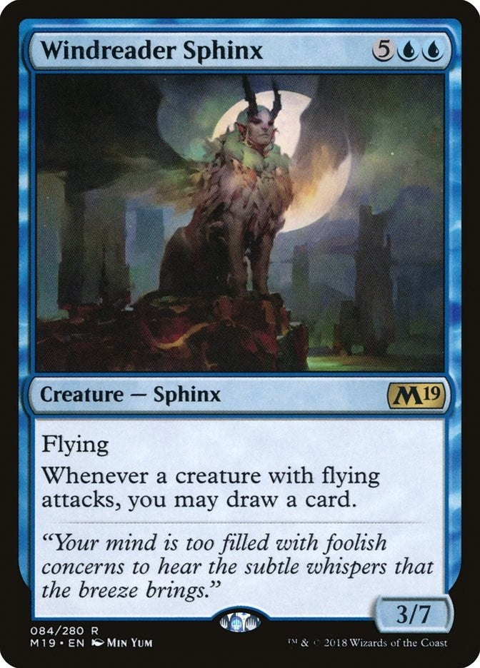 Image for Windreader Sphinx (84) - Magic: The Gathering
