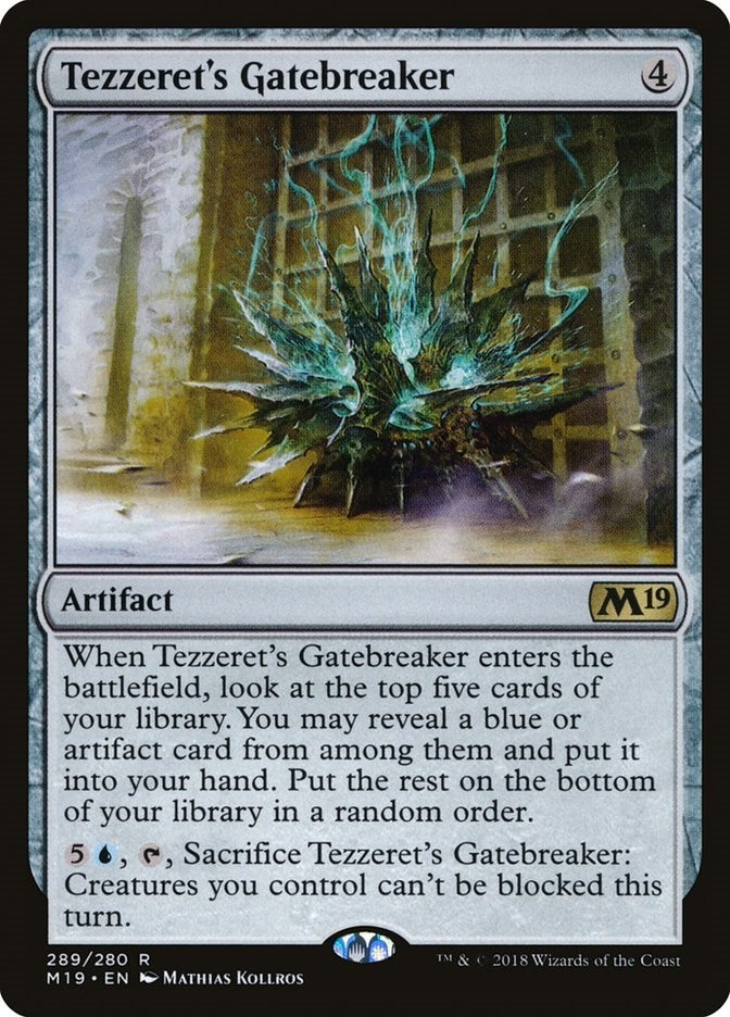 Tezzeret's Gatebreaker (289) (Core Set 2019)