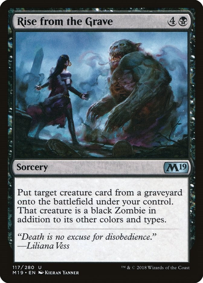 Rise from the Grave (117) (Core Set 2019)