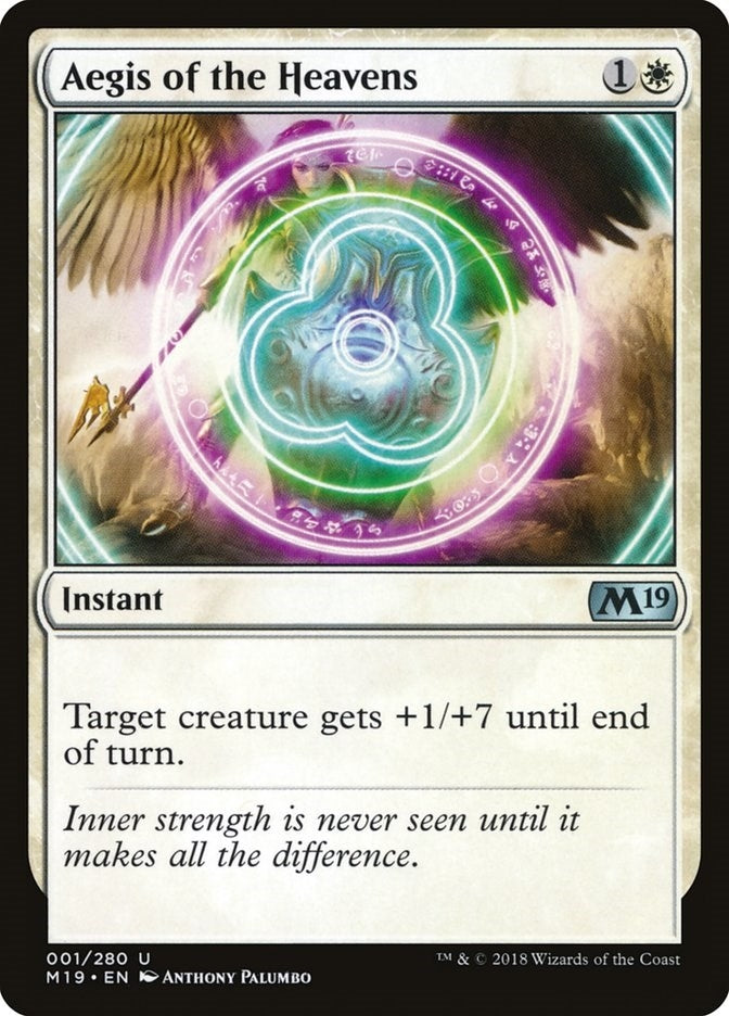 Aegis of the Heavens (1) (Core Set 2019)