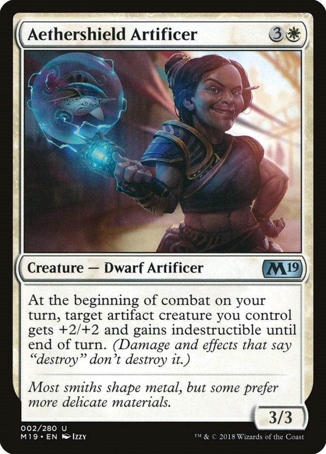 Aethershield Artificer (2) (Core Set 2019)