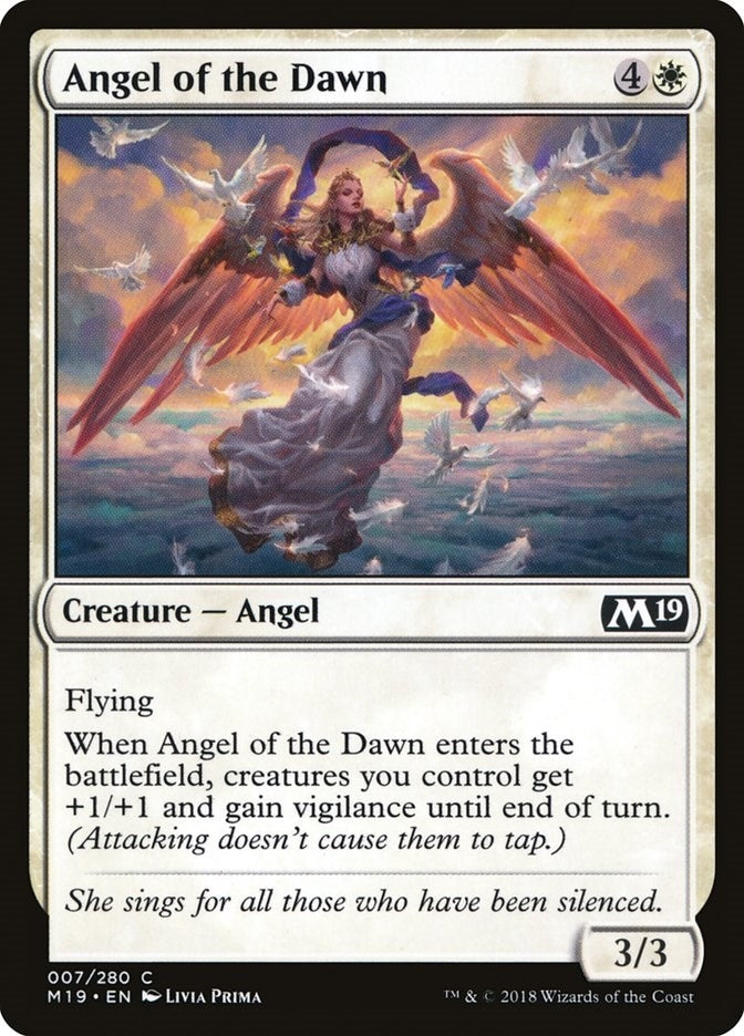 Angel of the Dawn (7) (Core Set 2019)