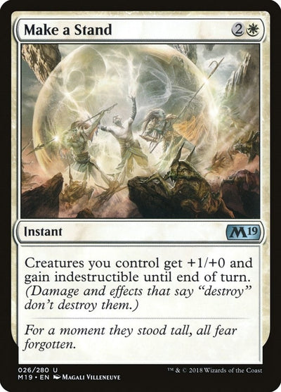 Make a Stand (26) (Core Set 2019)