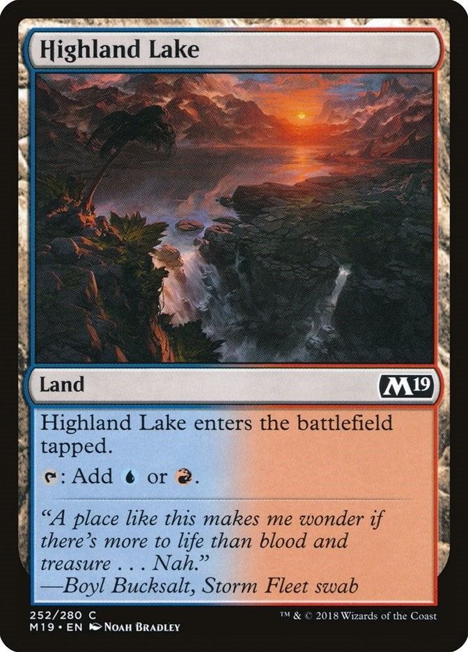 Highland Lake (252) (Core Set 2019)