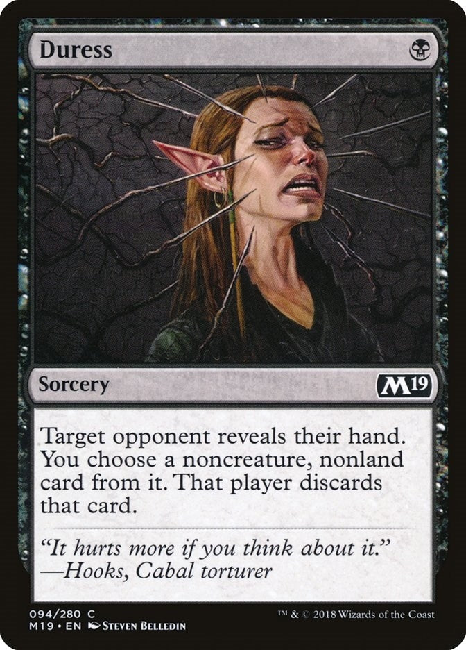 Duress (94) (Core Set 2019)