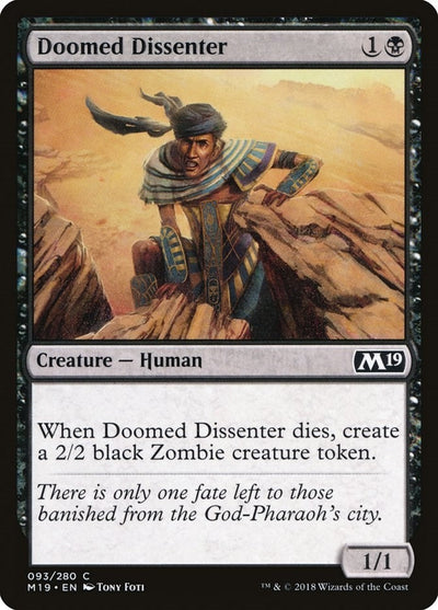 Doomed Dissenter (93) (Core Set 2019)