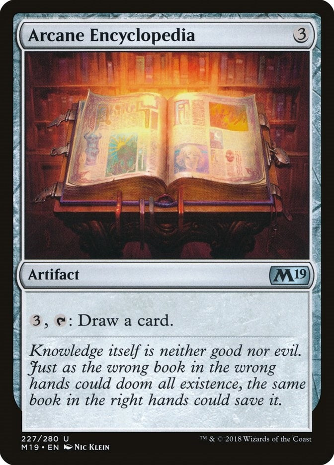 Arcane Encyclopedia (227) (Core Set 2019)