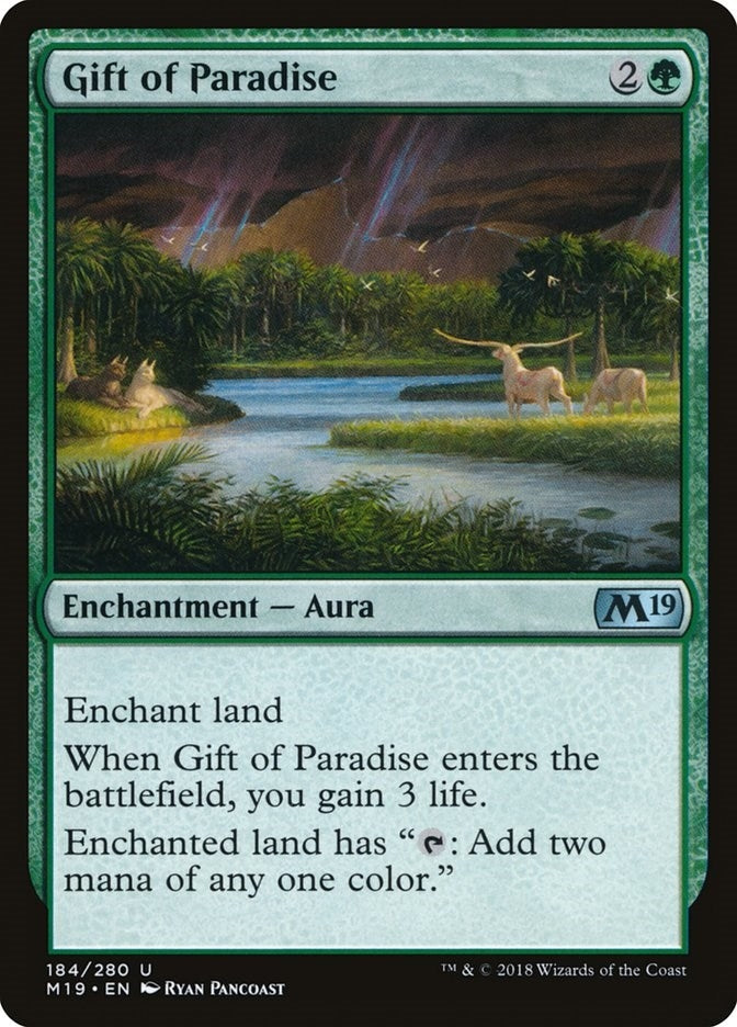 Gift of Paradise (184) (Core Set 2019)