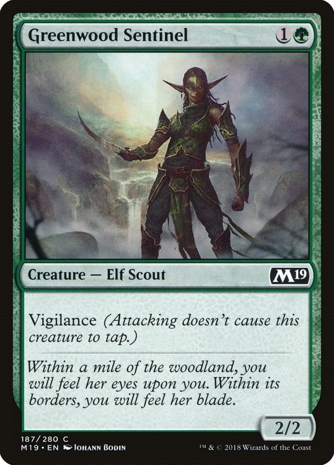 Greenwood Sentinel (187) (Core Set 2019)