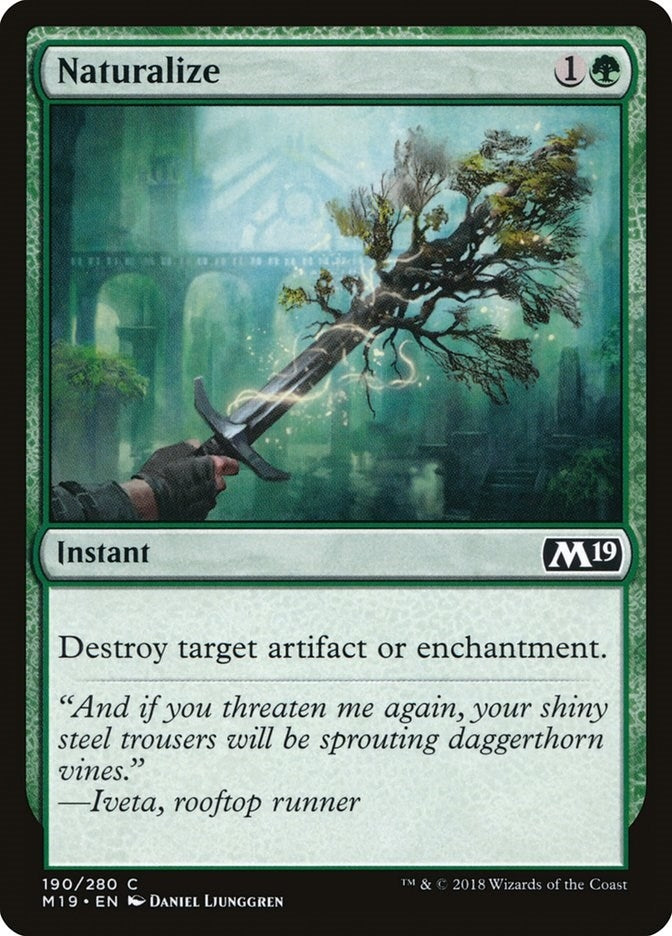 Naturalize (190) (Core Set 2019)