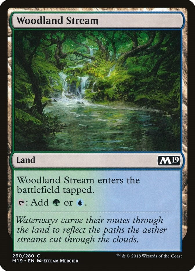 Image for Woodland Stream (260) - Magic: The Gathering