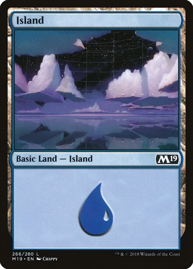 Island (266) (266) (Core Set 2019)