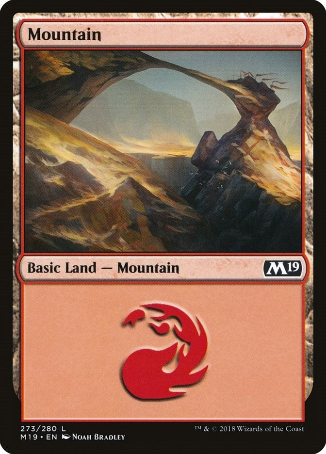 Mountain (273) (273) (Core Set 2019)