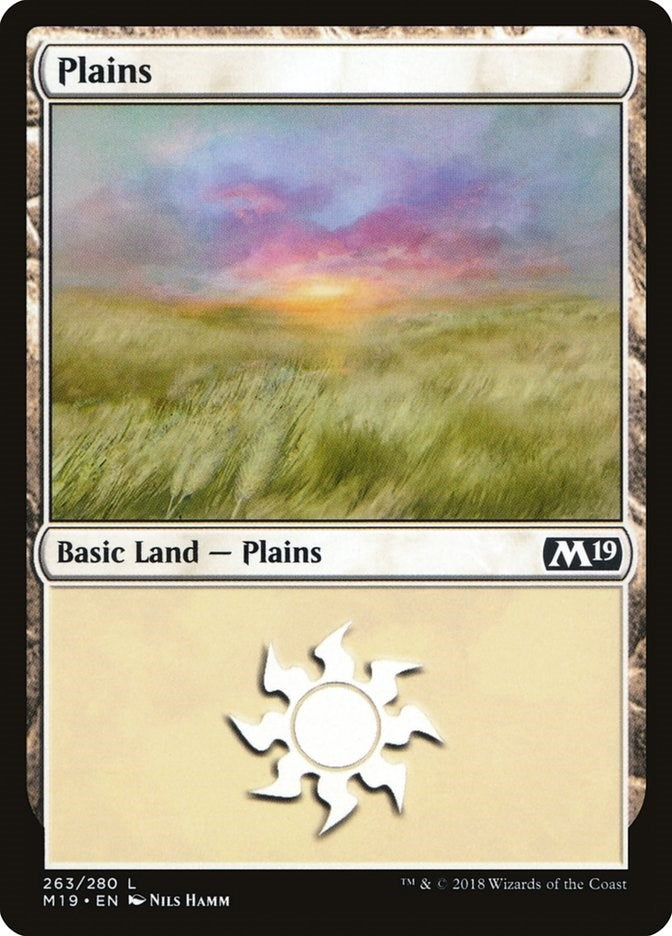 Plains (263) (263) (Core Set 2019)