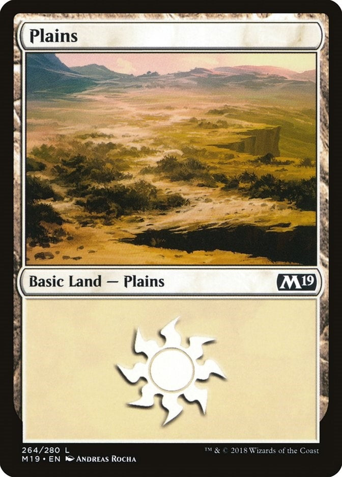 Plains (264) (264) (Core Set 2019)