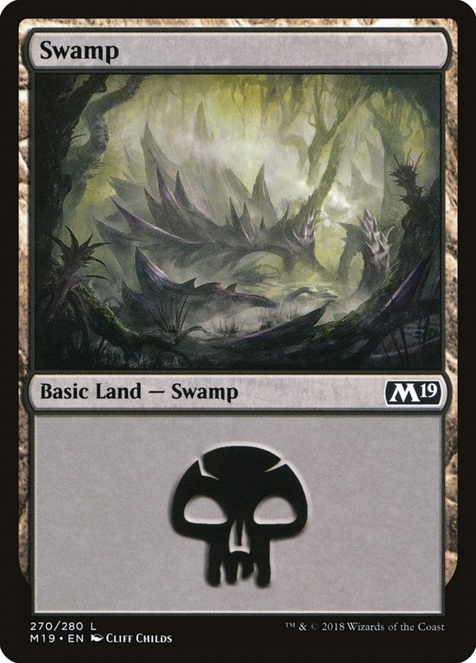 Swamp (270) (270) (Core Set 2019)