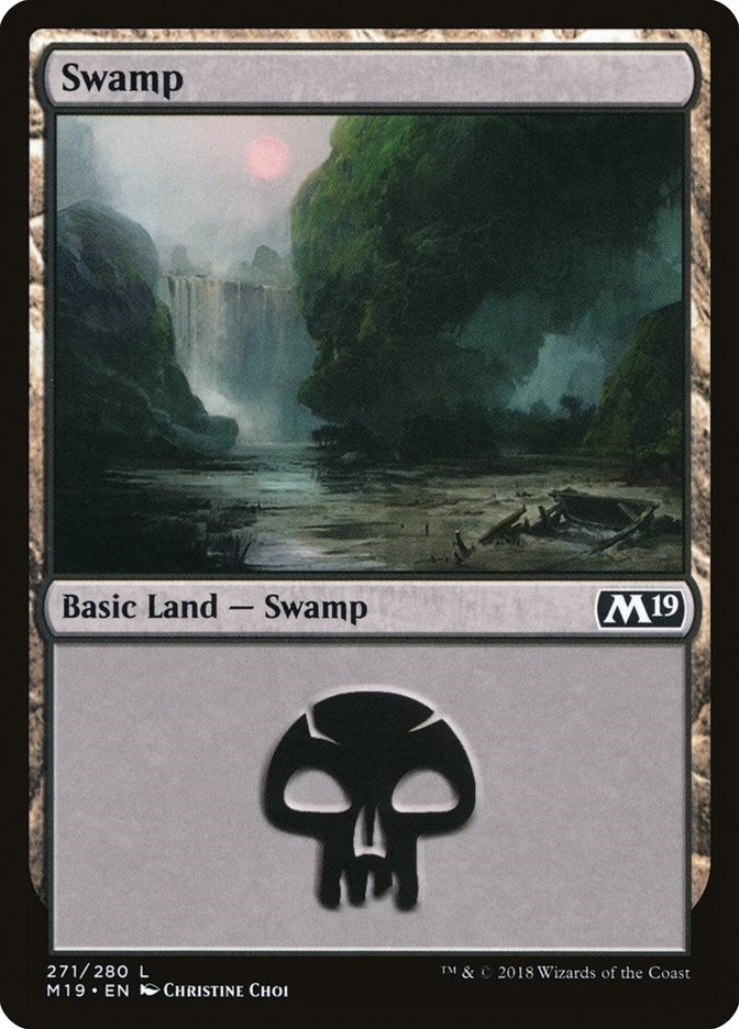 Swamp (271) (271) (Core Set 2019)