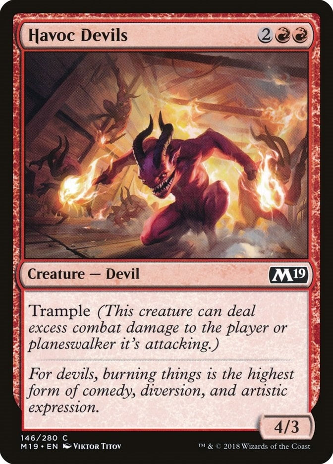 Havoc Devils (146) (Core Set 2019)