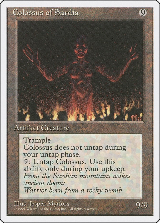 Colossus of Sardia (Fourth Edition)