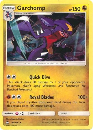 Image for Garchomp - 99/156 (Cracked Ice Holo) (099/156) (Deck Exclusives) - Pokemon