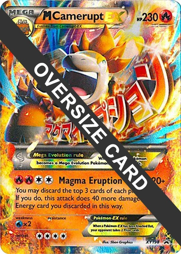 Image for M Camerupt EX - XY198 (XY198) (Jumbo Cards) - Pokemon