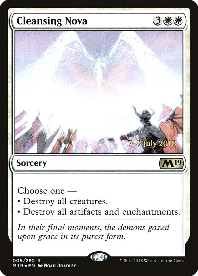 Cleansing Nova (9) (Prerelease Cards)