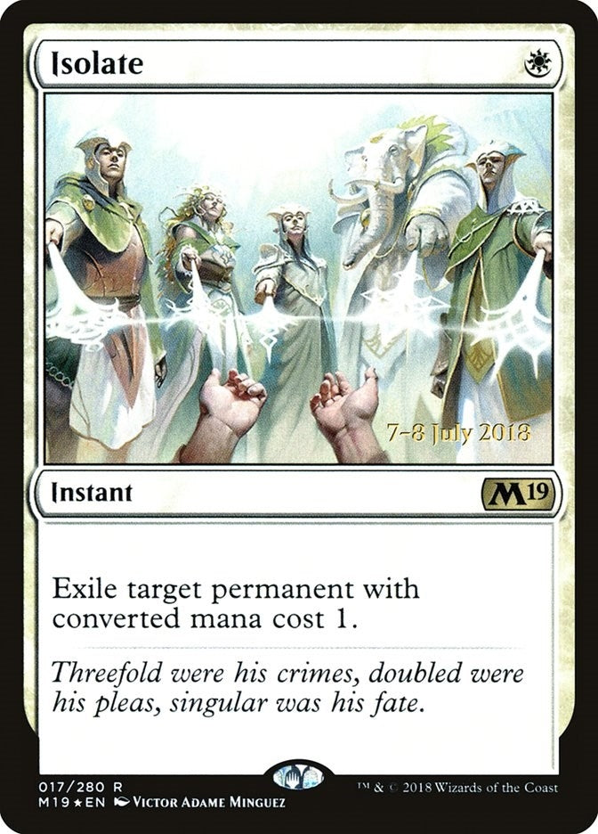 Isolate (17) (Prerelease Cards)