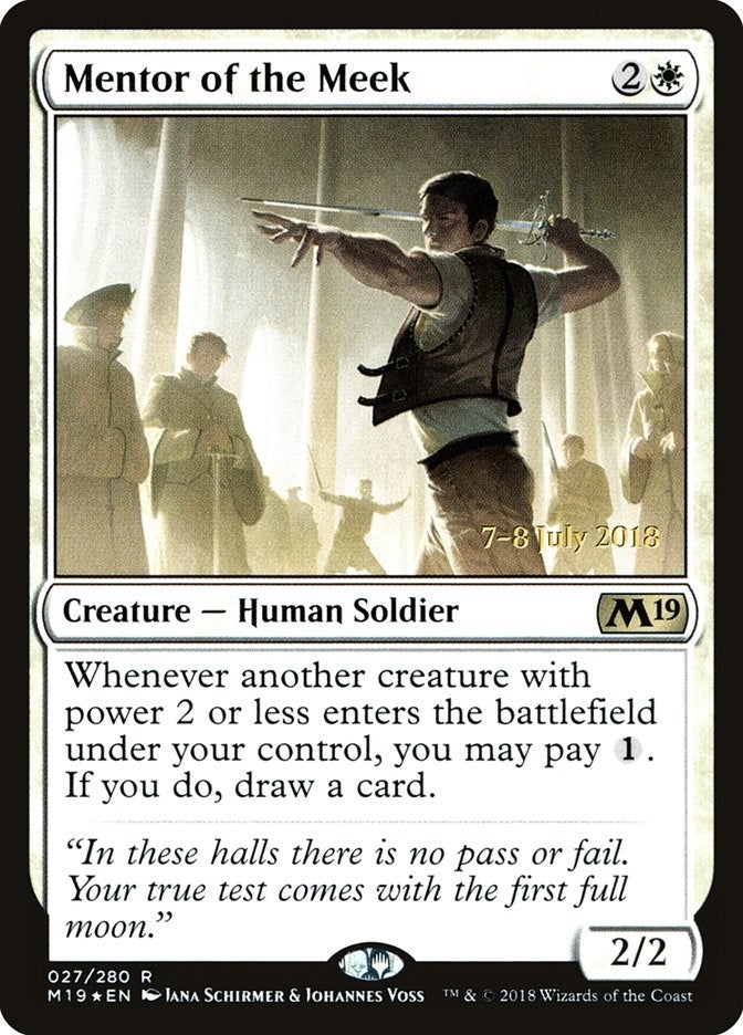 Mentor of the Meek (27) (Prerelease Cards)