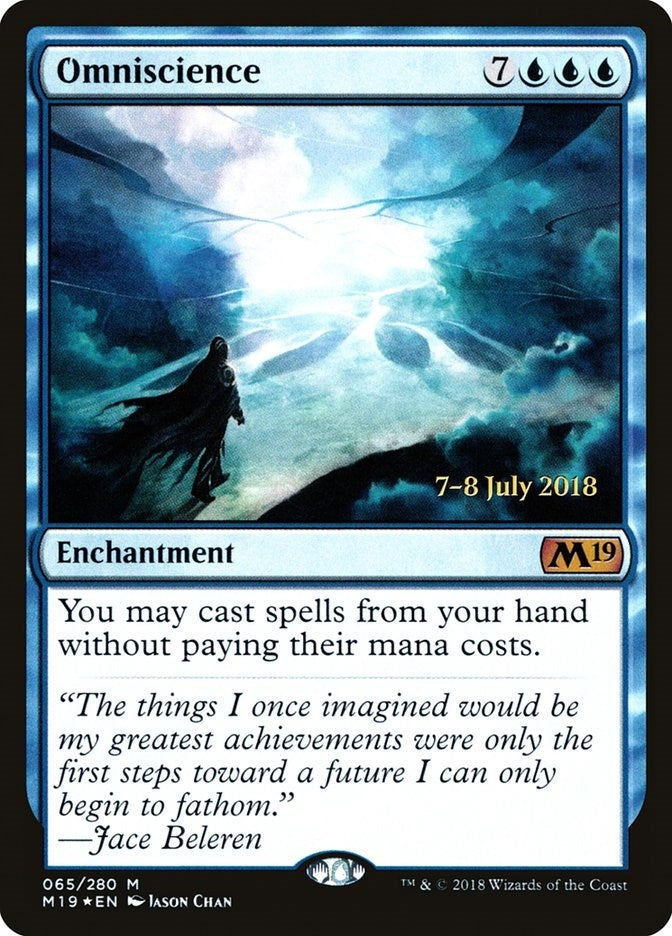 Omniscience (65) (Prerelease Cards)