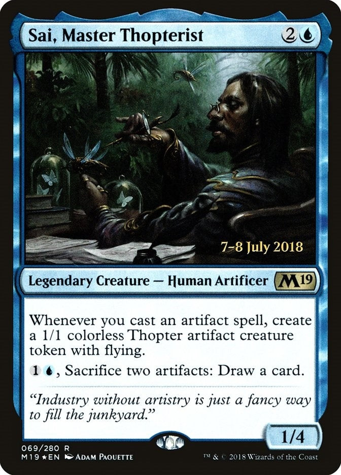 Sai, Master Thopterist (69) (Prerelease Cards)