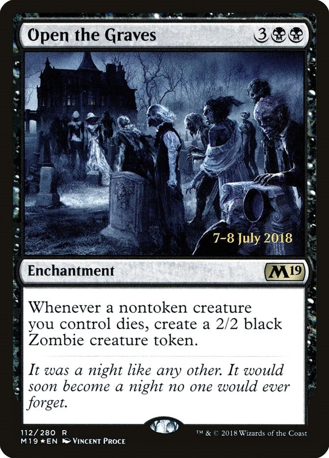 Open the Graves (112) (Prerelease Cards)