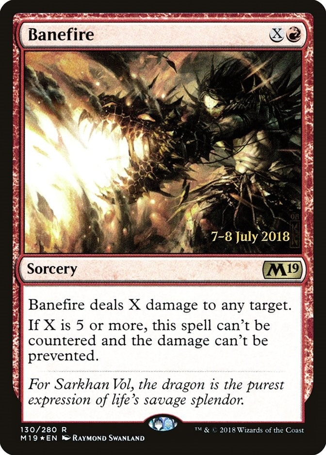 Banefire (130) (Prerelease Cards)